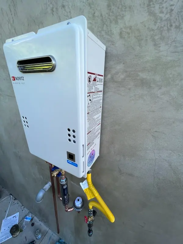 Tankless water heater installation for Woodland Hills homes